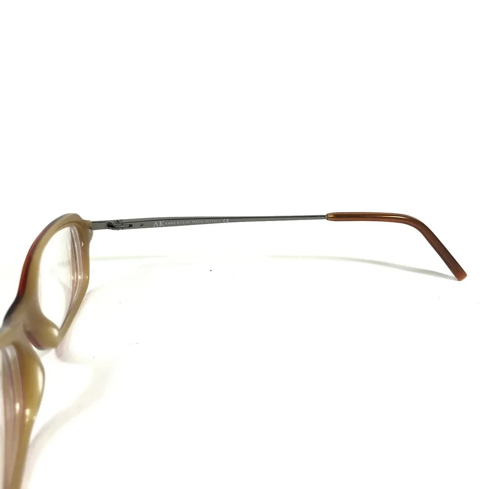 Anne Klein 8023 K5159 Eyeglasses Frames Brown Grey Rectangular 49-16-135